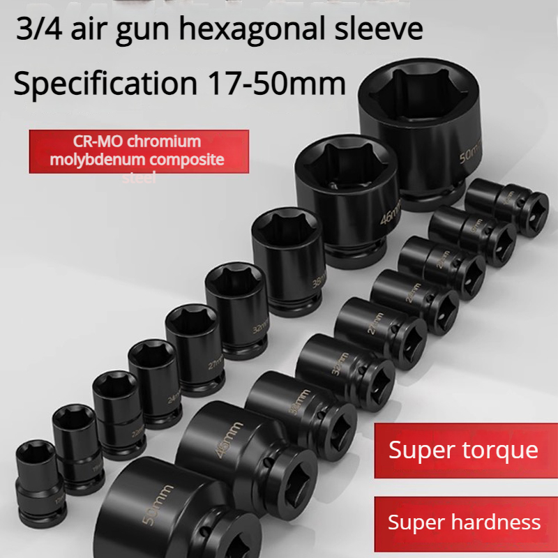 Home Bar Supplies - 3/4 Cal gniazdo sześciokątne, zagęszczone, zestaw