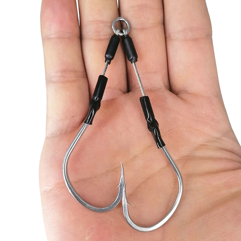 Jigger Double Sided - 2 pary/worek powolny szybki hak do
