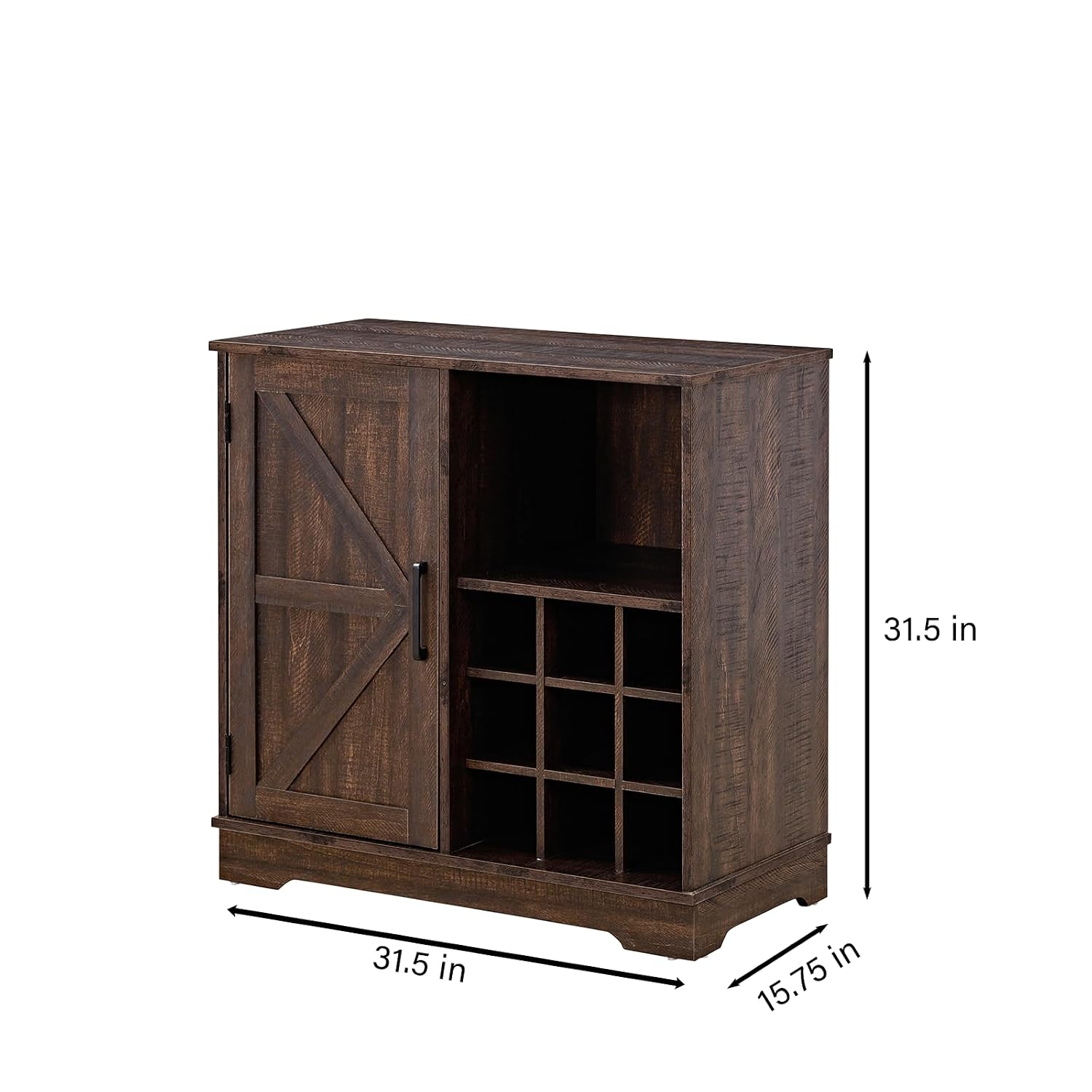 Szafka barowa w stylu rustykal – Home Bar And Cabinet recenzja i cena