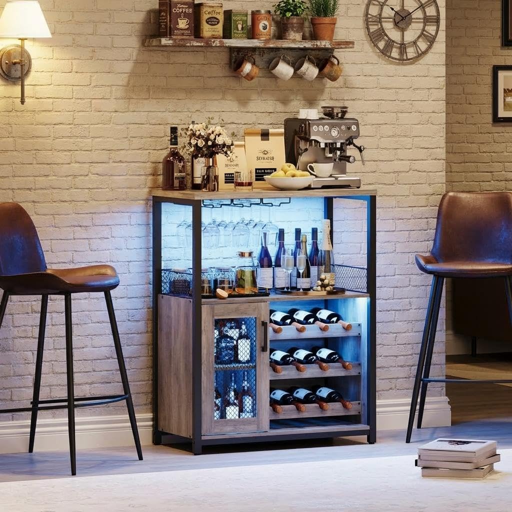 3-poziomowy szafka na wino z o – Home Bar And Cabinet recenzja i cena