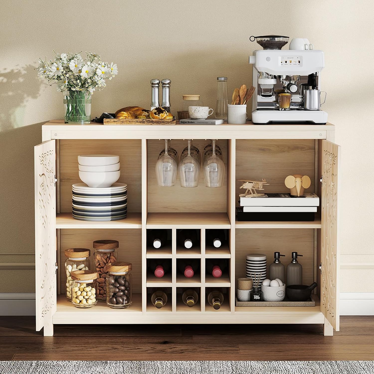 Drewniany szafka barowa z regu – Home Bar And Cabinet recenzja i cena