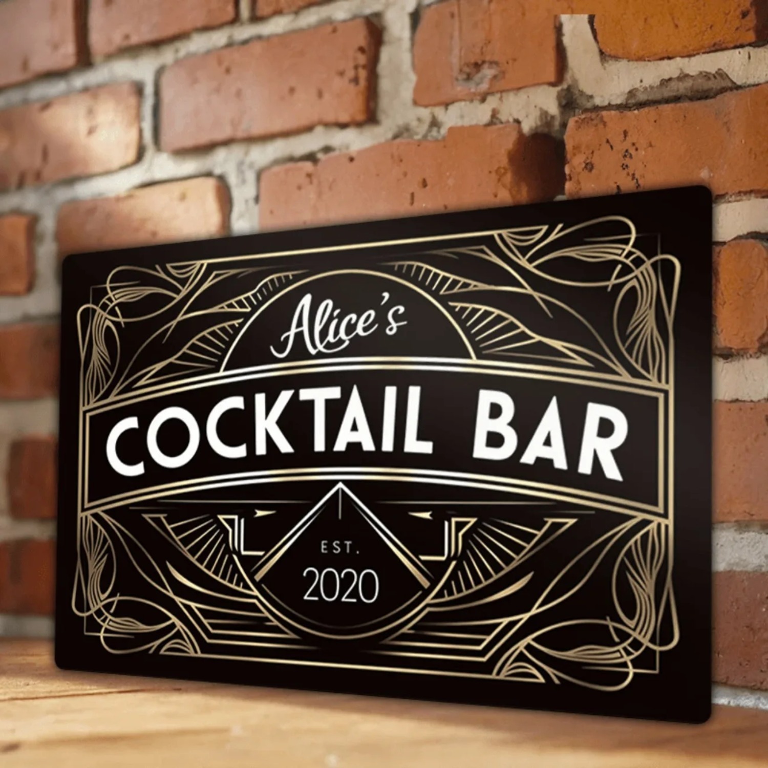 Spersonalizowany metalowy znak – Home Bar Signs recenzja i cena
