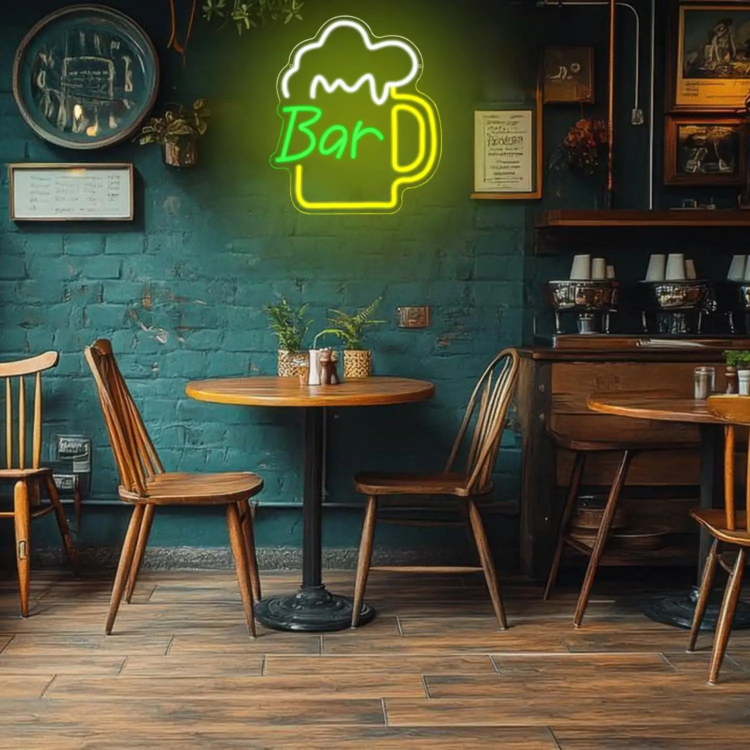 Neonowy szyld barowy z piwem,  – Home Bar Signs recenzja i cena