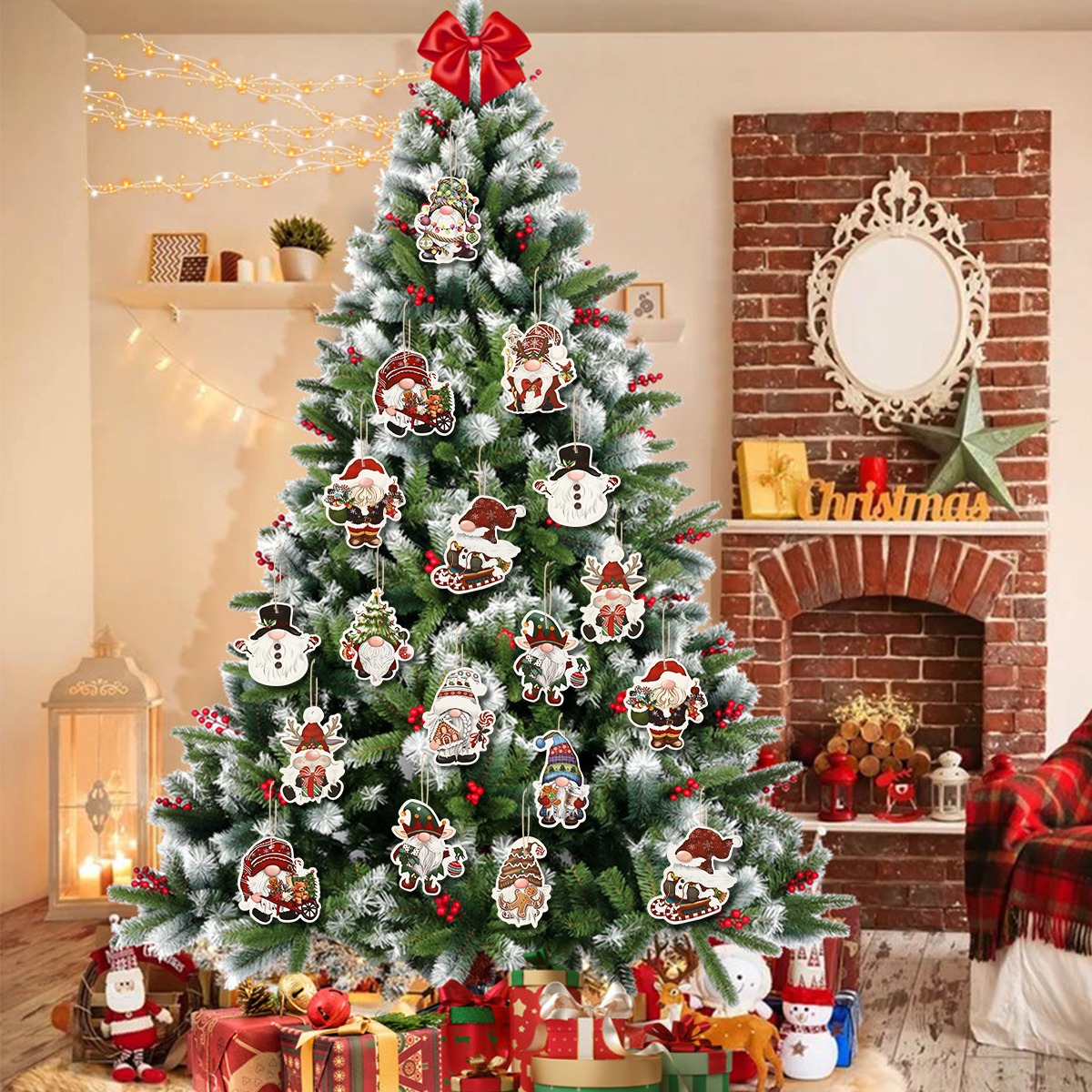 12szt Boże Narodzenie Santa Gn – Home Bargains recenzja i cena